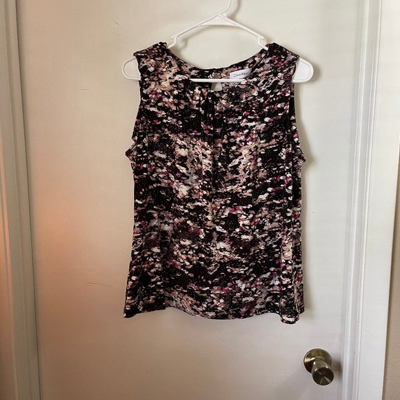 Calvin Klein Tops - Calvin Klein Print Blouse